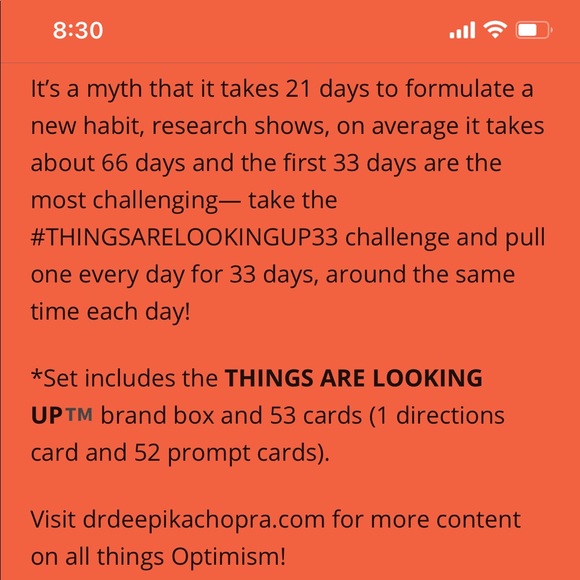 Optimism cards by Dr. Deepika Chopra - Picture 8 of 13